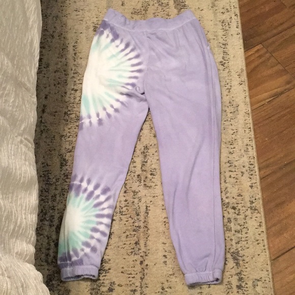 Cute Tie-Dye Wildfox Sweatpants Size XS - Picture 2 of 3